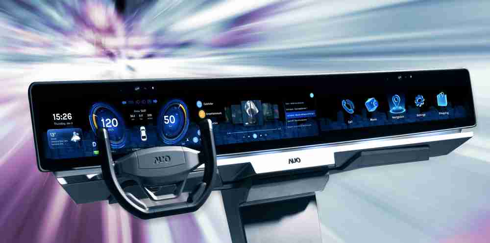 彩运网开拓前瞻显示技术创新应用，，结合优异整合设计能力，，，开发智能车载FIDM Plus一体化显示方案，，，让驾驶操作与车内娱乐体验再进化